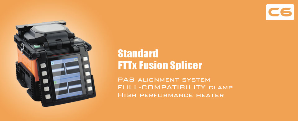 COMWAY C6 Standard FTTx Fusion Splicer