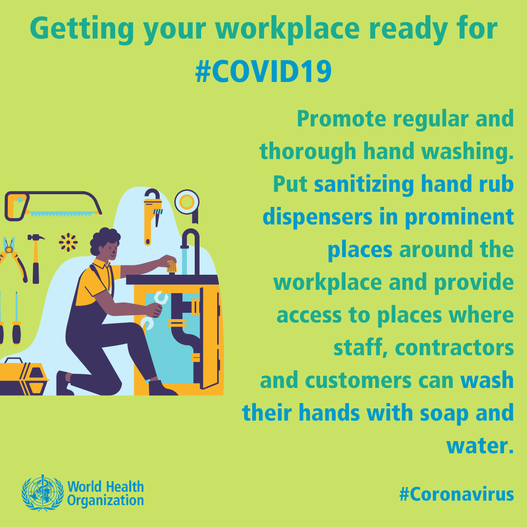 Getting your workplace ready for COVID-19