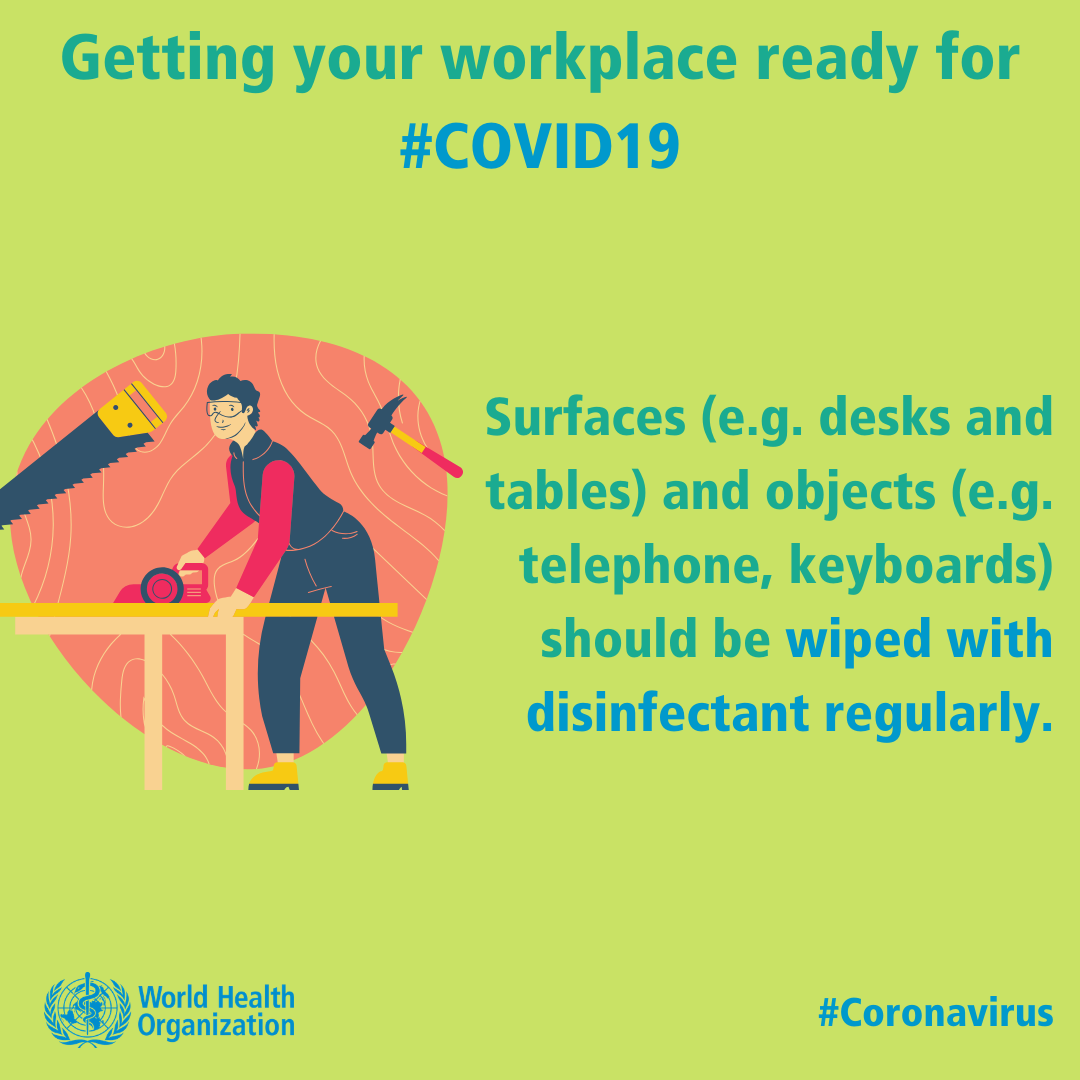 Getting your workplace ready for COVID-19