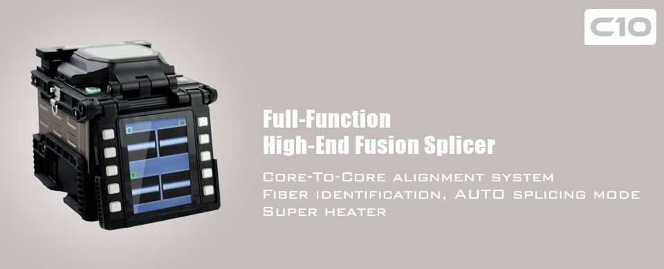 COMWAY C10 Full Function High-End Fusion Splicer COMWAY C10 Full Function High-End Fusion Splicer